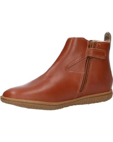 Botines de Niña KICKERS 744615-30 VERMILLON 114 CAMEL OR