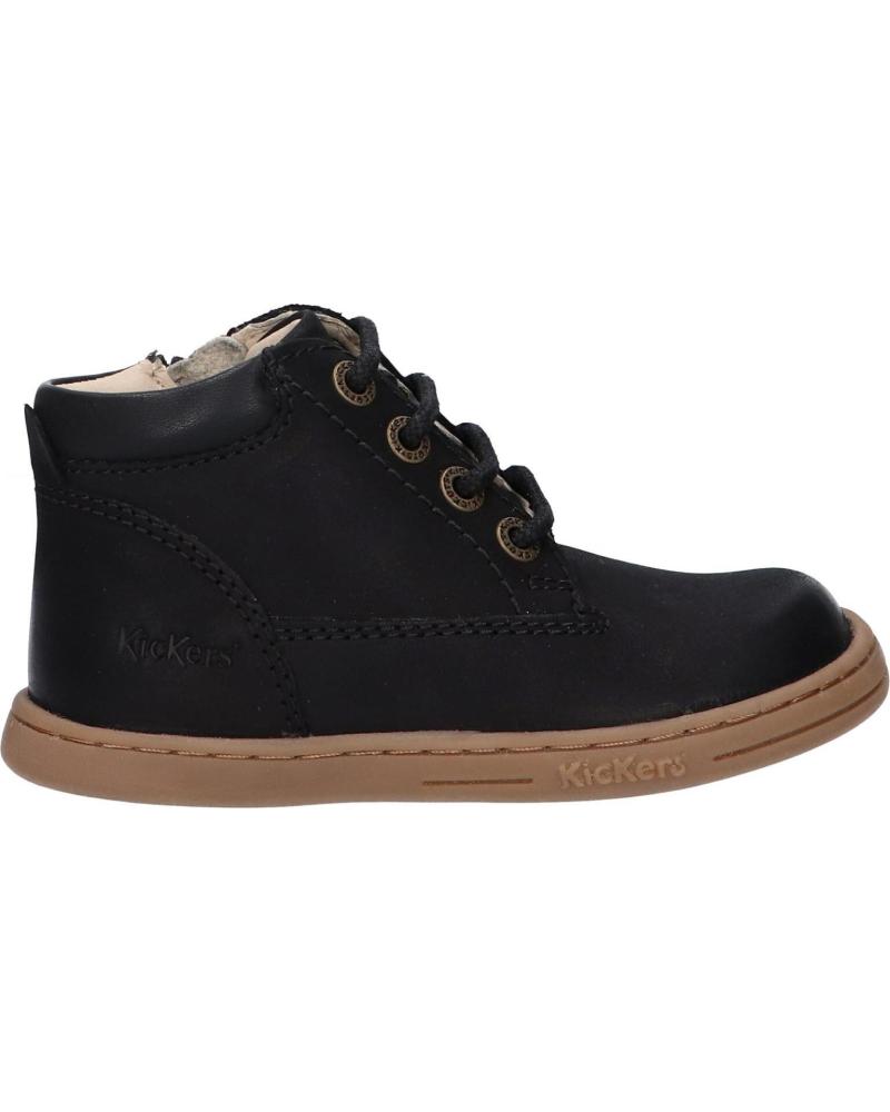 Stiefel für Mädchen und Junge KICKERS 785323-10 TACLAND GOLF 8 NOIR