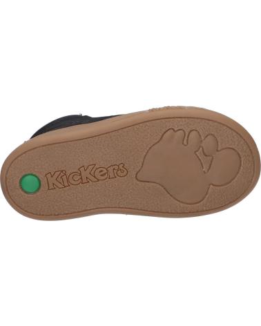 Stiefel für Mädchen und Junge KICKERS 785323-10 TACLAND GOLF 8 NOIR