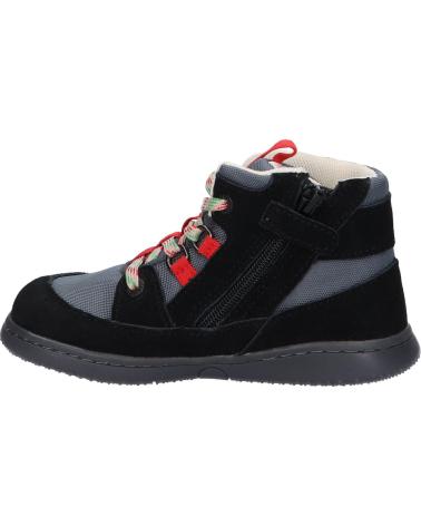 Esportes  de Menino KICKERS 947560-10 KICKBUBBLO 83 NOIR ROUGE