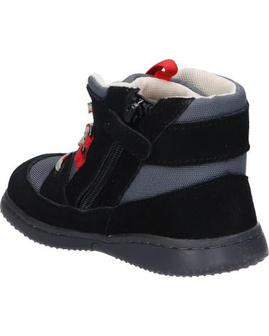 Esportes  de Menino KICKERS 947560-10 KICKBUBBLO 83 NOIR ROUGE