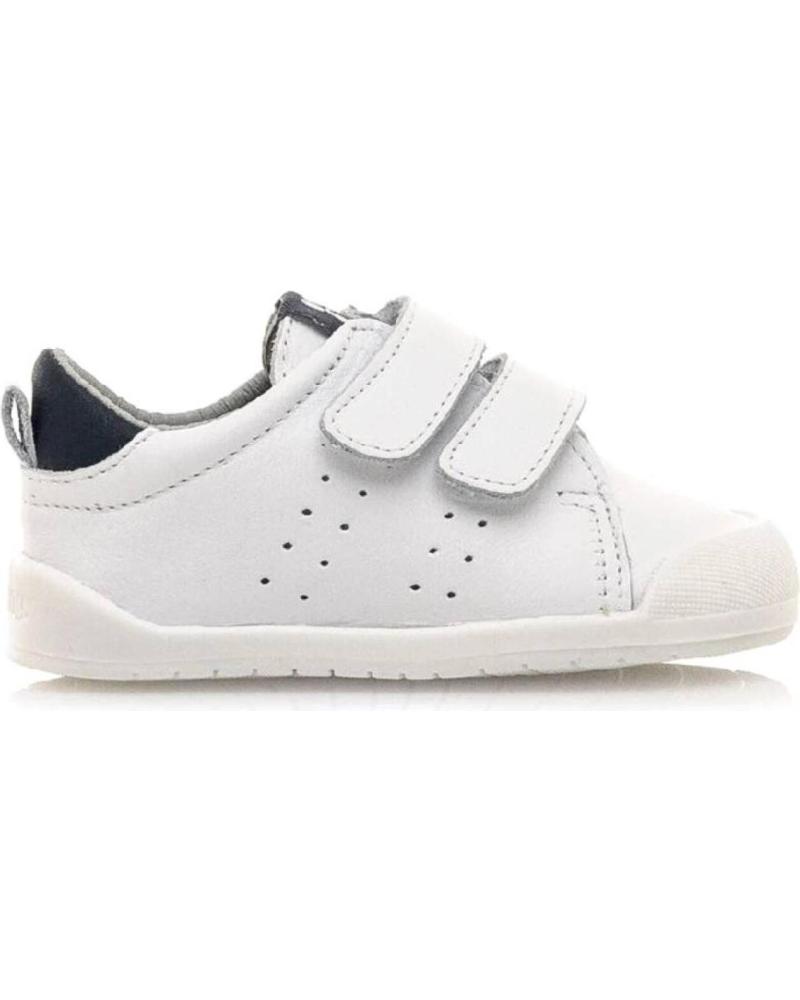 Sportivo per Bambino MTNG MUSTANG KIDS - ZAPATILLAS RESPECT BLANCO AZUL