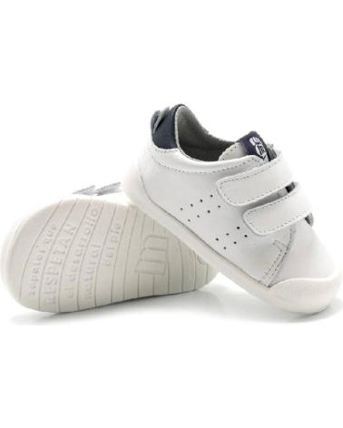 Sportivo per Bambino MTNG MUSTANG KIDS - ZAPATILLAS RESPECT BLANCO AZUL