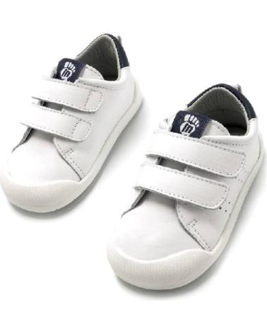 Sportivo per Bambino MTNG MUSTANG KIDS - ZAPATILLAS RESPECT BLANCO AZUL