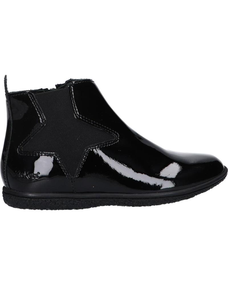 Stivali per Donna e Bambina KICKERS 508748-30 VERMILLON 83 NOIR VERNIS