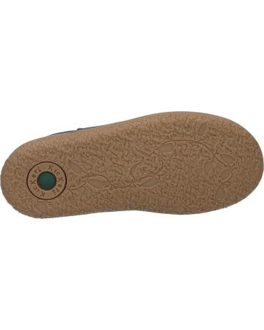 Botines de Niña KICKERS 744616-30 VERMILLON 102 MARINE METALLIS