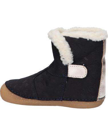 girl boots KICKERS 909740-10 SO WINDY 102 MARINE OR FANTA