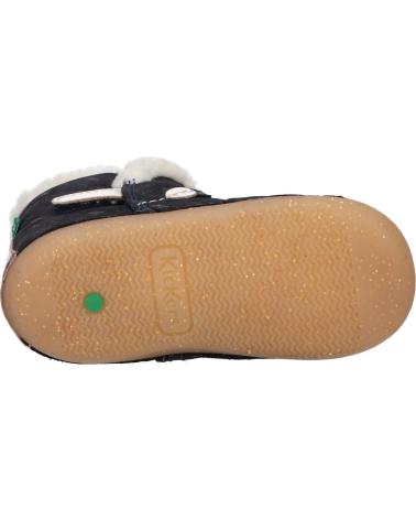 girl boots KICKERS 909740-10 SO WINDY 102 MARINE OR FANTA