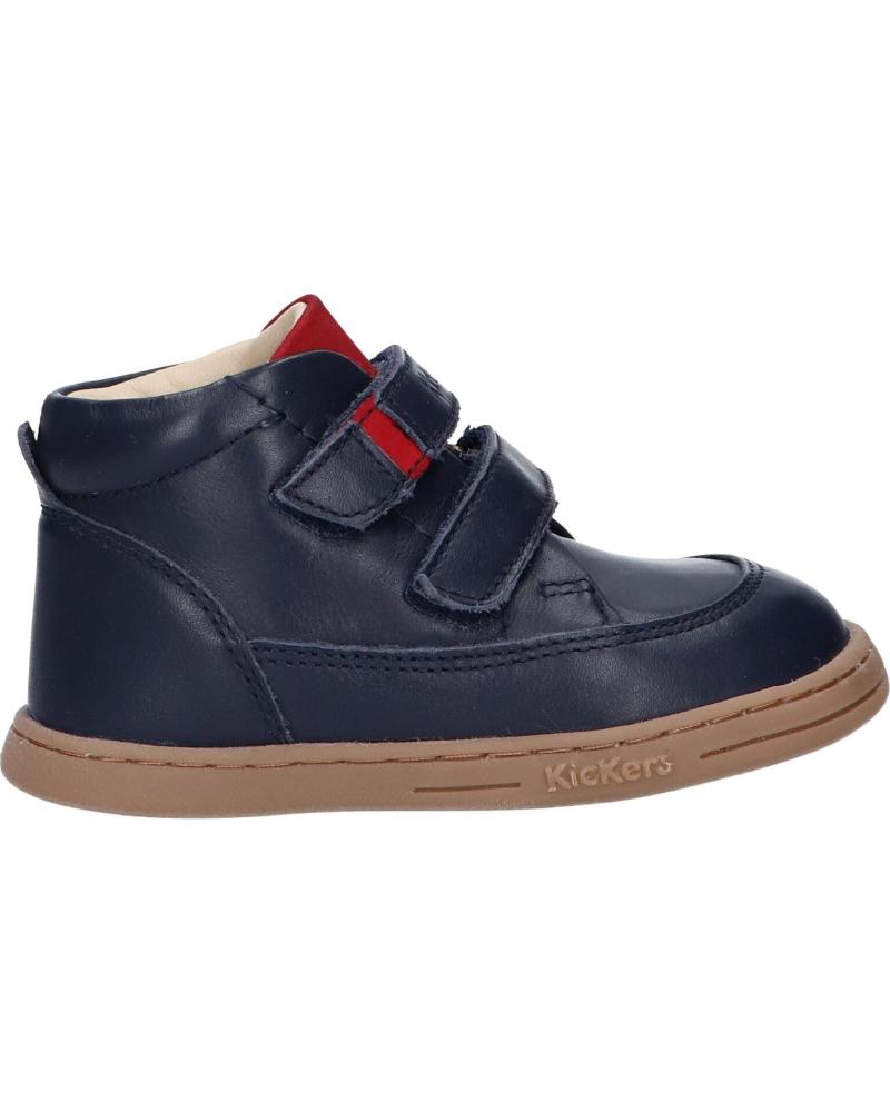Schuhe für Mädchen und Junge KICKERS 910731-10 TRACTOK 10 MARINE