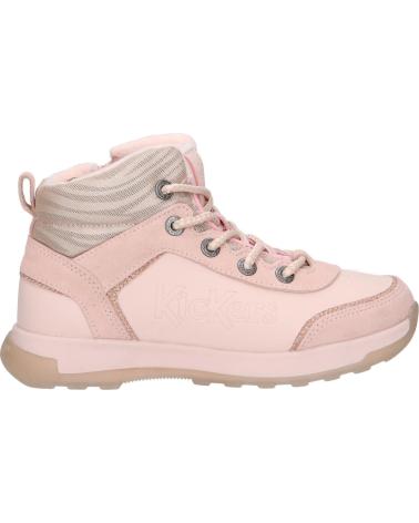 Stiefel für Mädchen KICKERS 910820-30 KICKFAUNA 131 ROSE CLAIR