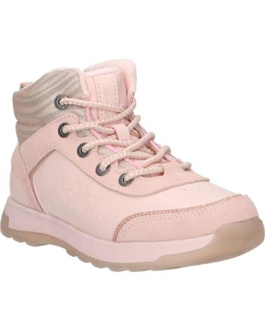 Stiefel für Mädchen KICKERS 910820-30 KICKFAUNA 131 ROSE CLAIR