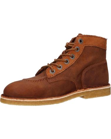 Woman boots KICKERS 493108-50 KICK LEGEND 114 CAMEL COGNAC