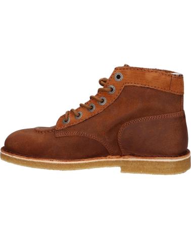 Woman boots KICKERS 493108-50 KICK LEGEND 114 CAMEL COGNAC