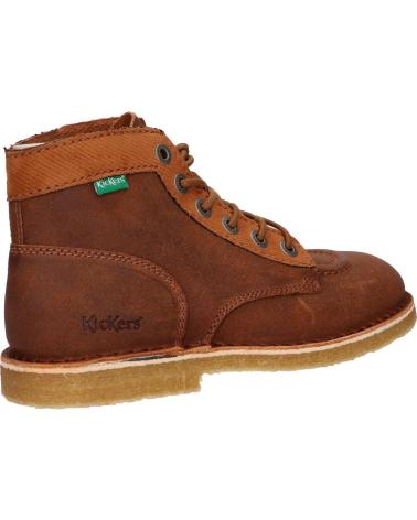 Woman boots KICKERS 493108-50 KICK LEGEND 114 CAMEL COGNAC
