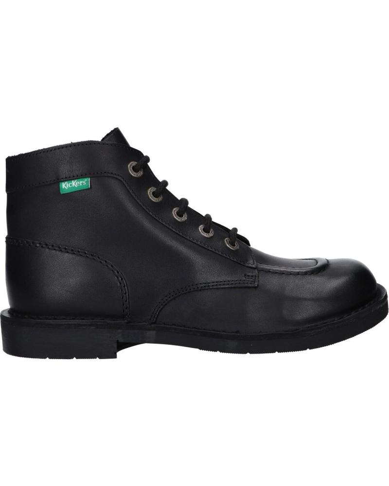 Botines de Mujer y Niña y Niño KICKERS 621513-30 KICK COL 8 NOIR PIQURE ECR