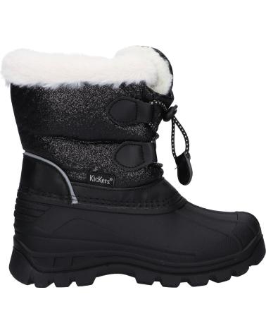 Botas de Niña y Niño KICKERS 653264-10 SEALSNOW 81 NOIR BRILLANT