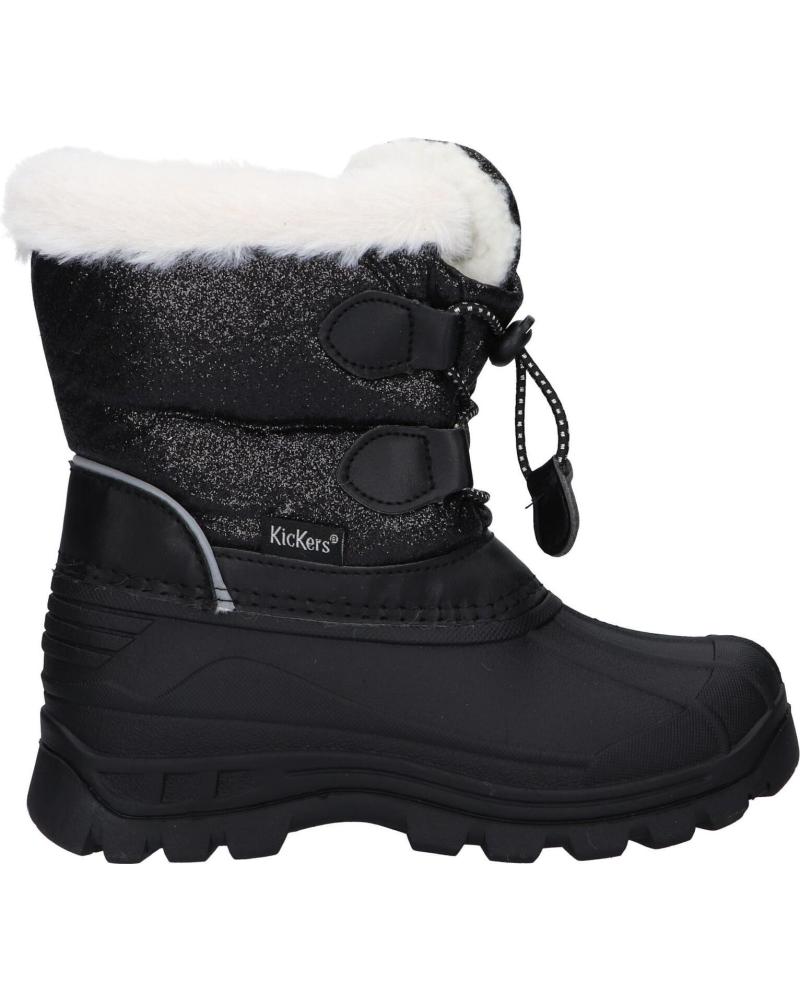 Botas de Niña y Niño KICKERS 653264-10 SEALSNOW 81 NOIR BRILLANT