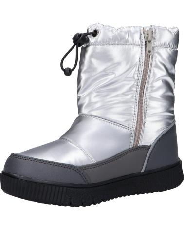 Boots für Mädchen und Junge KICKERS 830180-30 ATLAK 16 ARGENT