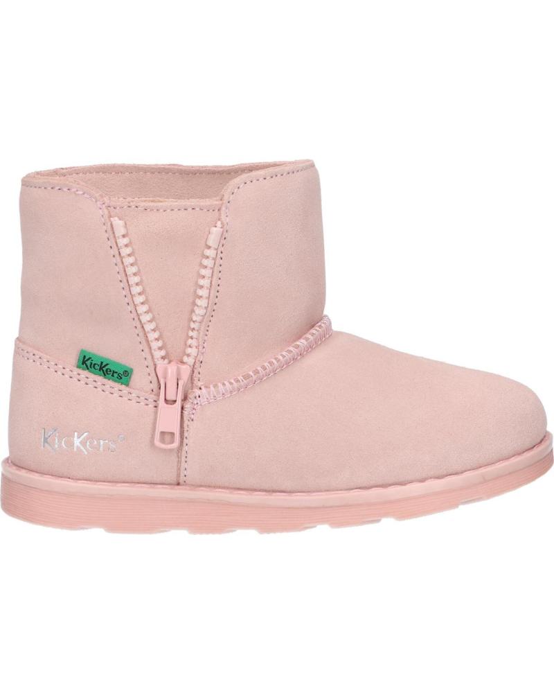 Botines de Niña KICKERS 884390-30 ALDIZA 13 ROSE