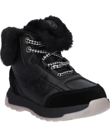 Stiefel für Junge KICKERS 910810-30 KICKFLUFFY 8 NOIR