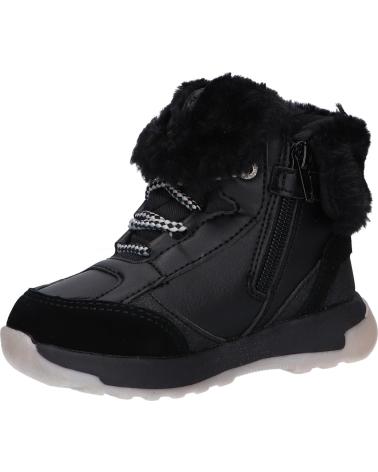 Stiefel für Junge KICKERS 910810-30 KICKFLUFFY 8 NOIR