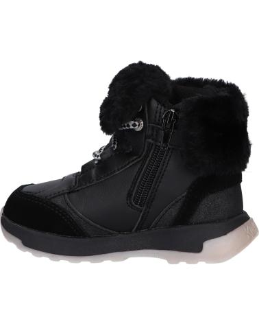 Stiefel für Junge KICKERS 910810-30 KICKFLUFFY 8 NOIR