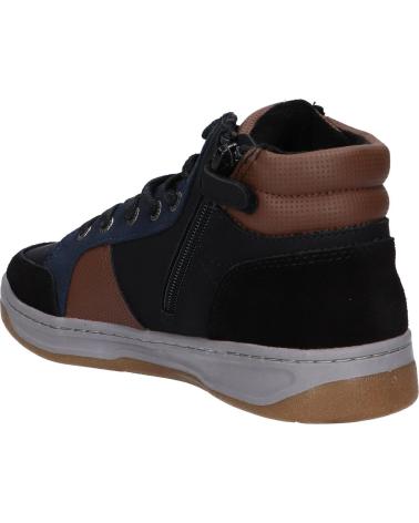 Stiefel für Junge KICKERS 910890-30 KICKOSTA 83 NOIR BLEU MARRO