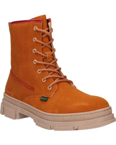 Botas de Niña y Niño KICKERS 947270-30 KICK GOJI 116 CAMEL ROUGE