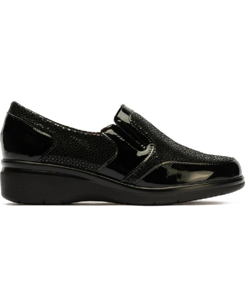 Woman shoes PITILLOS OPERA SPINNER 55 CMTS NEGRO