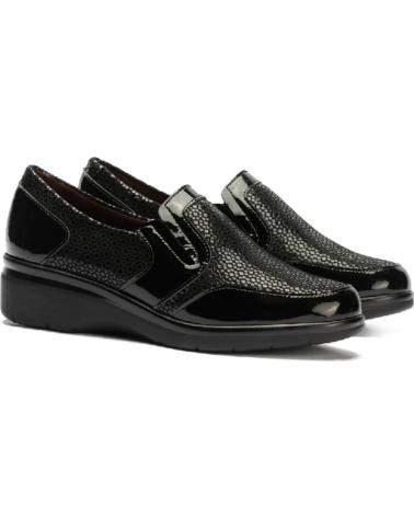 Woman shoes PITILLOS OPERA SPINNER 55 CMTS NEGRO