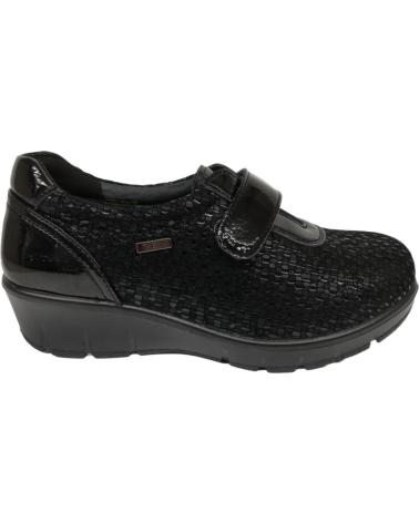 Mocasines de Mujer G COMFORT 799-3 LICRA-CHAROL NEGRO
