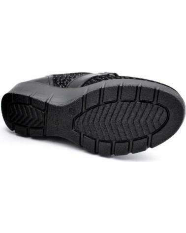 Mocasines de Mujer G COMFORT 799-3 LICRA-CHAROL NEGRO