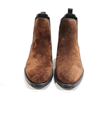 Stivaletti per Donna ALPE BOTIN CASUAL DE SERRAJE CON TACON Y SUELA DE GOMA CASTANA