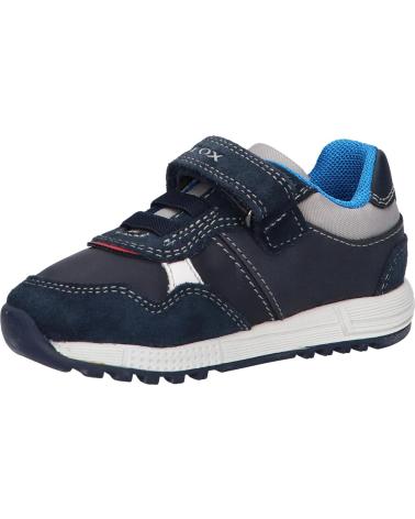 Zapatillas deporte pour Fille et Garçon GEOX B163CB 08522 B ALBEN BOY C4075 DK NAVY-RED