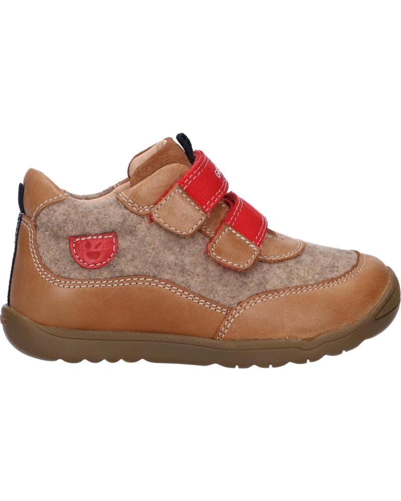 Schuhe für Mädchen und Junge GEOX B264NA 0CLNY B MACCHIA CT65Z WHISKY-SAND