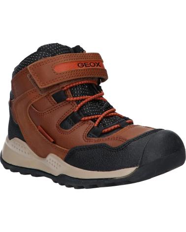 Zapatos de Niño GEOX J16AEA 0FEFU J TERAM BOY B ABX C6FN6 BROWN-RUST