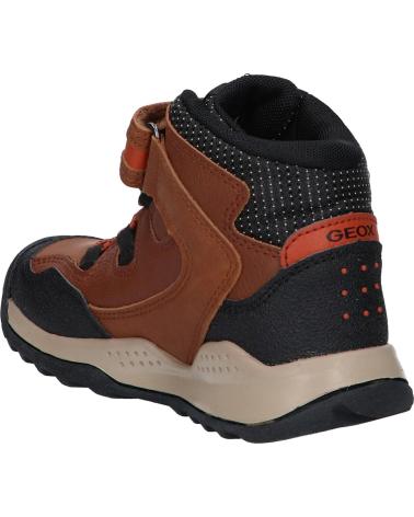 Zapatos de Niño GEOX J16AEA 0FEFU J TERAM BOY B ABX C6FN6 BROWN-RUST