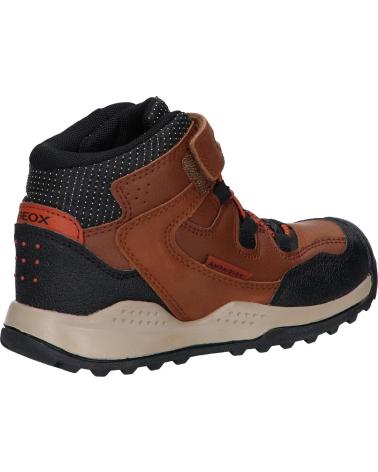 Zapatos de Niño GEOX J16AEA 0FEFU J TERAM BOY B ABX C6FN6 BROWN-RUST