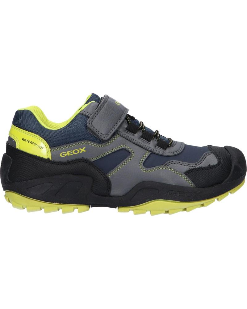 Zapatillas deporte de Niño GEOX J NEW SAVAGE BOY WPF GRIS