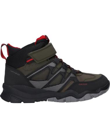 Botines de Niño GEOX J26HBC 0MEFU J MONTRACK BOY B ABX C0498 MILITARY-BLACK