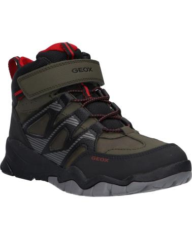 Botines de Niño GEOX J26HBC 0MEFU J MONTRACK BOY B ABX C0498 MILITARY-BLACK