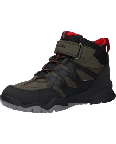 Botines de Niño GEOX J26HBC 0MEFU J MONTRACK BOY B ABX C0498 MILITARY-BLACK