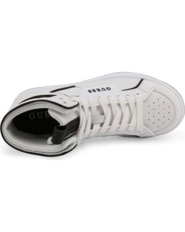 Scarpe sport per Donna GUESS - BASQET-FL7BSQ-LEA12 WHITE