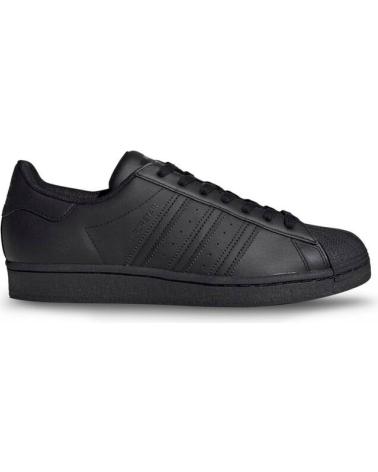 Sportif pour Femme et Homme et Fille et Garçon ADIDAS SUPERSTAR BLACK