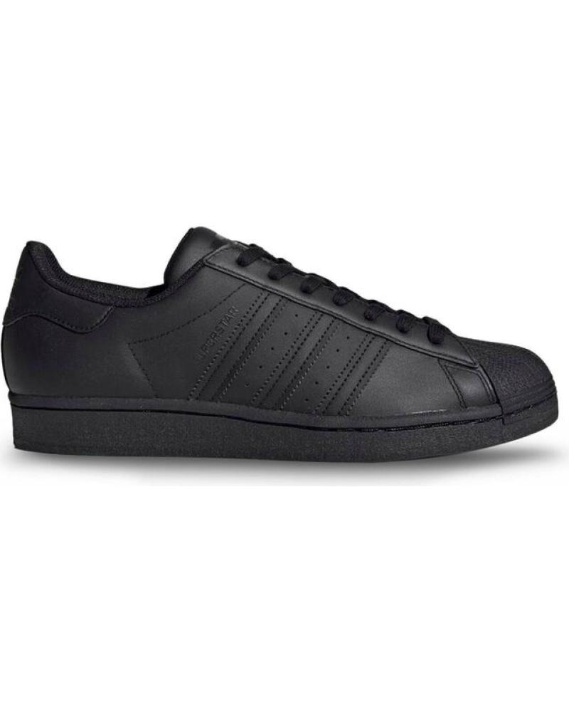 Sportif pour Femme et Homme et Fille et Garçon ADIDAS SUPERSTAR BLACK