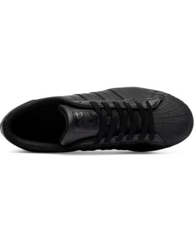 Sportif pour Femme et Homme et Fille et Garçon ADIDAS SUPERSTAR BLACK