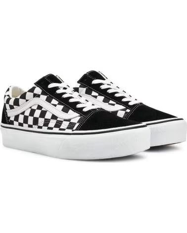 Scarpe sport per Uomo vans off the wall ZAPATILLAS HOMBRE VANS MODELO OLD SKOOL PLATFORM COLOR NEGRO CHECKBOARD