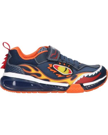 Esportes  de Menino GEOX J16FEB 0BU11 J BAYONYC C0820 NAVY-ORANGE