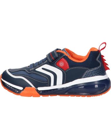 Esportes  de Menino GEOX J16FEB 0BU11 J BAYONYC C0820 NAVY-ORANGE