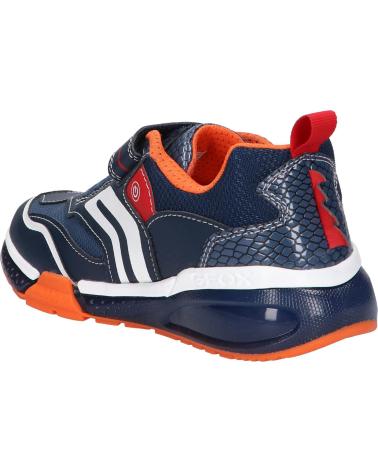 Esportes  de Menino GEOX J16FEB 0BU11 J BAYONYC C0820 NAVY-ORANGE